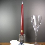 Bolsius Candles - Premium 24.5cm Burgundy, Wine Red, Dinner Taper Candles